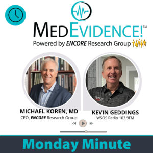 🕗MedEvidence Monday Minute: Discussing Heart Health & Music Trivia with Dr. Michael Koren Ep 161